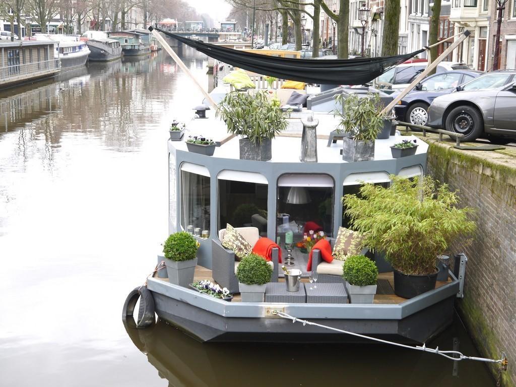 Hotel Houseboat Prinsheerlijk Amsterdam Zimmer foto