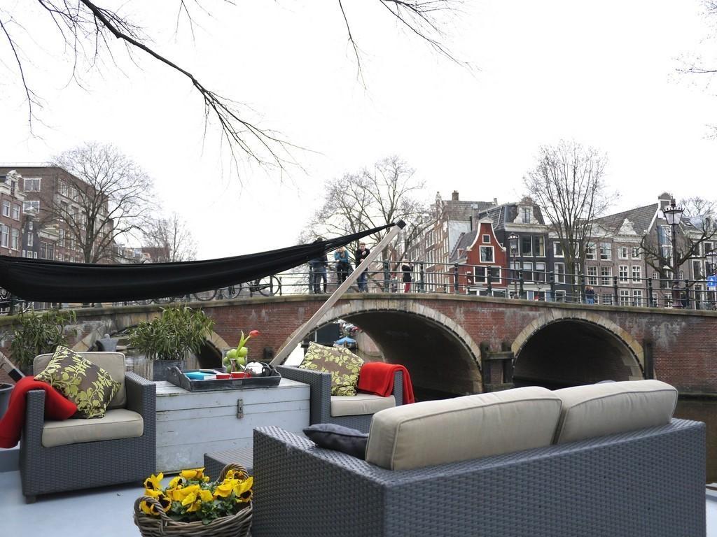 Hotel Houseboat Prinsheerlijk Amsterdam Zimmer foto