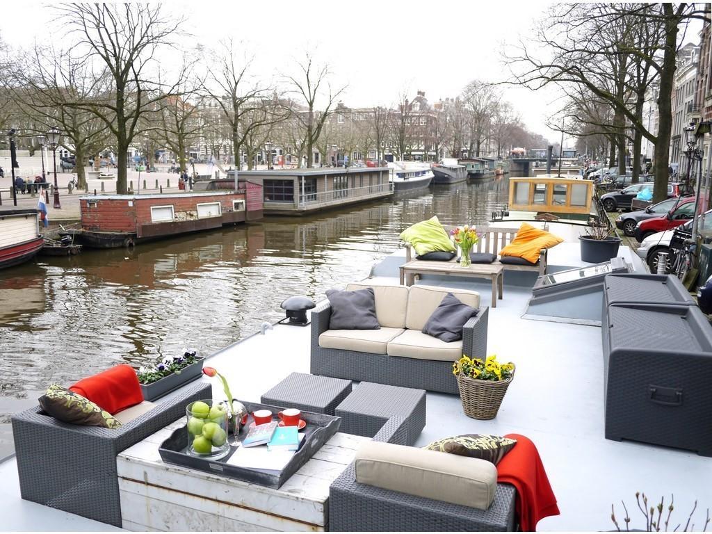 Hotel Houseboat Prinsheerlijk Amsterdam Zimmer foto